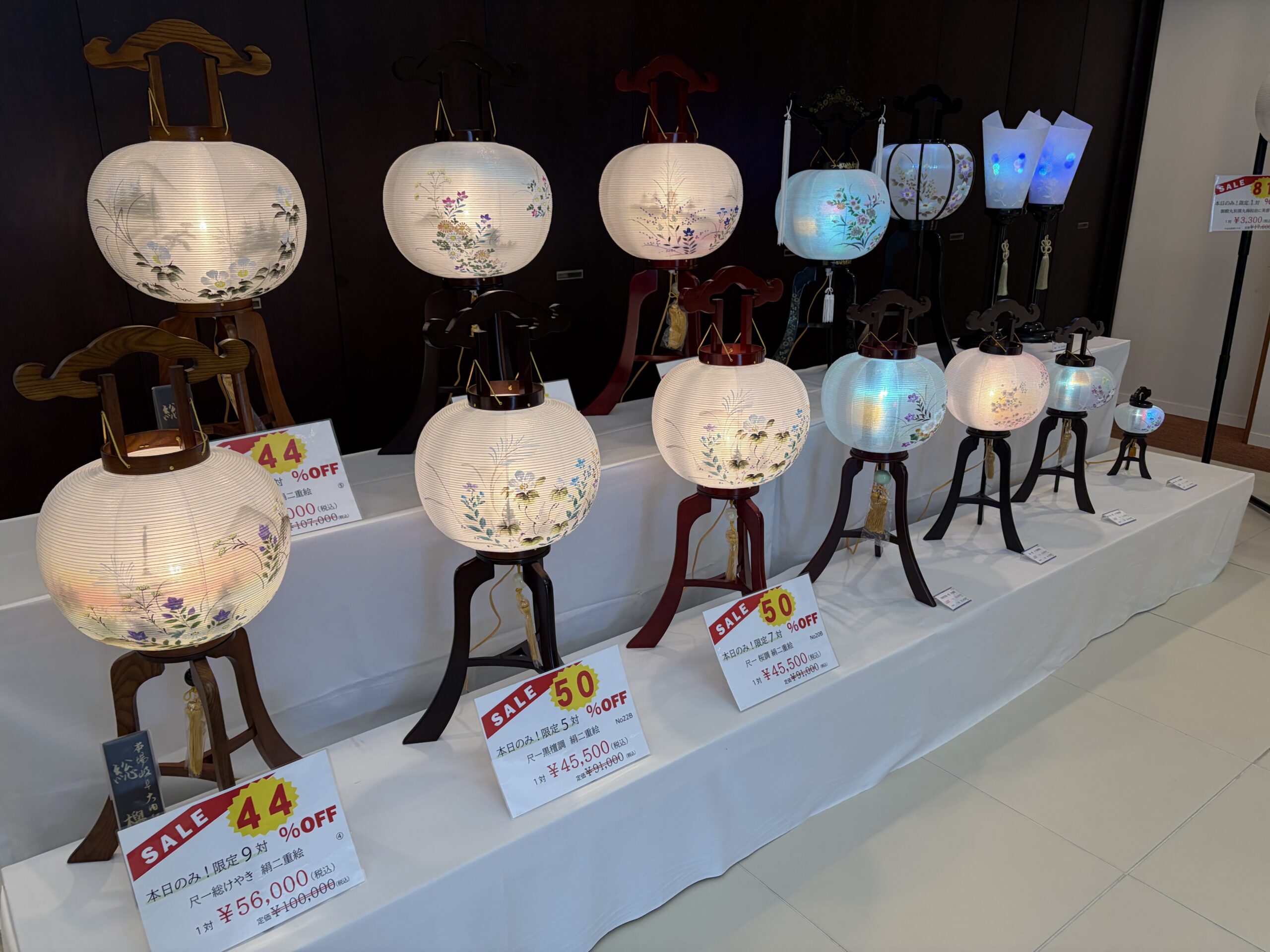 【心音ゆや】初盆用品展示予約会を開催いたしました!